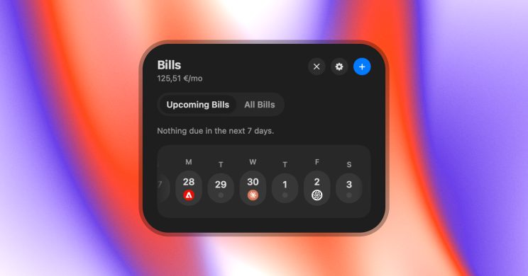 Niente di che, una semplice app installata su mac che sulla base dei rinnovi traccia i miei pagamenti mensili